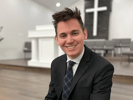 Noah Noyes, Worship Leader at Gethsemane Church in Pekin Illinois
