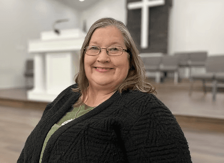 Zelma Hall, Bus Coordinator at Gethsemane Church in Pekin Illinois